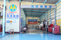 整備工場内完成検査場